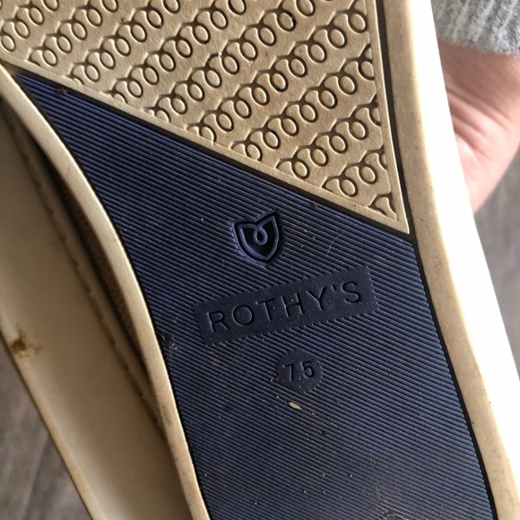 Rothy’s Sneaker Slip On in Sand - Picture 5 of 5